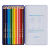 三菱鉛筆 色鉛筆12色青 K88012CPLT.33 1パック