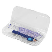 クツワ 定規セット(コンパス付) AP04A 1個