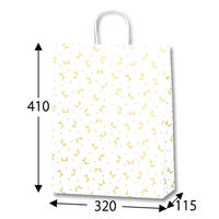 シモジマ 25チャームバッグ 2才 ニューリボン 金 003228100 1袋(50枚)