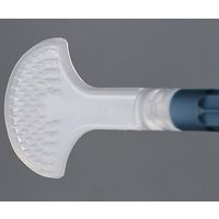 【舌ブラシ】 樹脂製やわらか舌掃除ブラシ グリーン 8-7846-01 1本