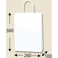 シモジマ スムースバッグ Sー100 白無地 003155600 1袋(25枚)