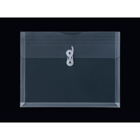 山口工業 クリヤーエンベロープ A4横型 マチ付 YF-970 クリア- 1枚