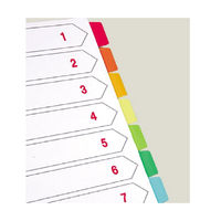 テージー カラーインデックスPP A4 30穴 12山 IN-3412 1組