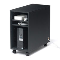 サンワサプライ 収納ボックス(W300×D600×H600mm・ブラック) CP-050BK 1台