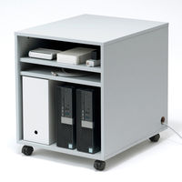 サンワサプライ 収納ボックス(W500×D600×H600mm・ライトグレー) CP-051GY 1台（直送品）