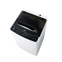 【軒先渡し】ハイアール 5.5kg　全自動洗濯機　～3人　黒色 JW-U55B-K 1台（直送品）