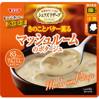 清水食品 SSK レンジでおいしい ごちそうスープ マッシュルームのポタージュ 1セット（5袋）