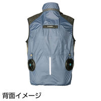 ケィ・ユーシステム Air Revolution フルハーネス対応ベストジャケットセット カモフラ M 6300044203 1セット（直送品）