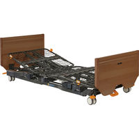 【介護ベッド】アーデル 3Mポジショニング 液晶リモコン 一括ロック 木製DB　プラッツ　P400-73BF1　1台（直送品）