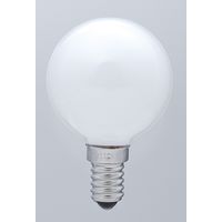 朝日電器株式会社 Ｅ１４ミニボール２５ G-801H(W) 1個（直送品）