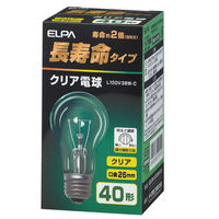 朝日電器 長寿命クリア L100V38W-C 1個