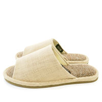 オクムラ ecru 絨毯パイルスリッパ L BE 1足