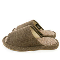 オクムラ ecru 絨毯パイルスリッパ M BR 1足