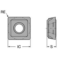 サンドビック スーパーUドリル チップ 【C】 880-05 03 W05H-P-GM 4324 1セット(10PC)（直送品）