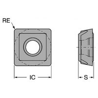 サンドビック スーパーUドリル チップ 【C】 880-06 04 W10H-P-GR 4334 1セット(10PC)（直送品）