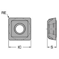 サンドビック スーパーUドリル チップ 【C】 880-07 04 W06H-P-GM 4324 1セット(10PC)（直送品）