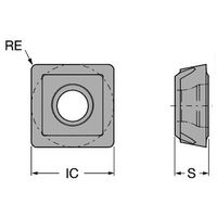 サンドビック スーパーUドリル チップ 【C】 880-07 04 W06H-P-GM 4334 1セット(10PC)（直送品）