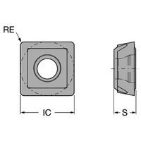 サンドビック スーパーUドリル チップ 【C】 880-07 04 W10H-P-LM 4334 1セット(10PC)（直送品）