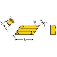 サンドビック TーMax チップ 【D】 KNUX 16 04 05FL12 H13A 1セット(10PC)（直送品）