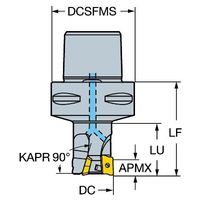 サンドビック コロミル390 カッター 【F】 R390-020C3-11L050 1PC（直送品）