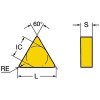 サンドビック TーMax チップ 【C】 TPUN 11 03 04 H13A 1セット(10PC)（直送品）