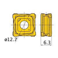 三菱マテリアル カッタチップ SONX1206PER MC5020 1セット(10PC)（直送品）