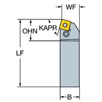 サンドビック TーMaxP シャンクバイト 【F】 PSBNL 2525M 12 1PC（直送品）
