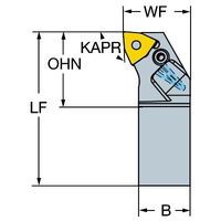 サンドビック TーMaxP シャンクバイトHP 【F】 PWLNL 2525M 08HP 1PC（直送品）