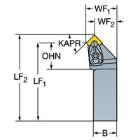 サンドビック TーMaxP シャンクバイト 【F】 DSSNR 3232P 19 1PC（直送品）