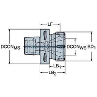 サンドビック ERコレットチャック 【E】 C6-391.14-32 060 1PC（直送品）