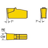 サンドビック Qカット チップ 【C】 N151.2-6008-60-4T 4225 1セット(10PC)（直送品）