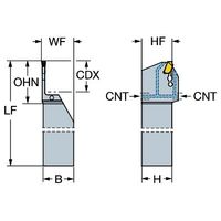 サンドビック コロカットQD シャンクバイト 【F】 QD-RFJ45C3232A 1PC（直送品）