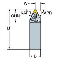 サンドビック TーMaxP シャンクバイト 【F】 DDNNN 3232P 15 1PC（直送品）