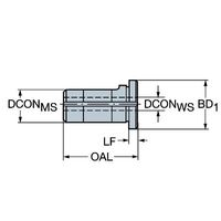 サンドビック ストレートコレット 【F】 132L-50-40 1PC（直送品）