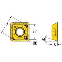 サンドビック コロミル495 チップ 【C】 495-09T3M-MM 1040 1セット(10PC)（直送品）