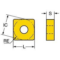 サンドビック TーMaxP サーメットチップ 【C】 SNMG 09 03 08-QM 5015 1セット(10PC)（直送品）