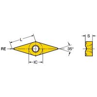 サンドビック コロターンTR チップ 【C】 TR-VB1302-F 1125 1セット(10PC)（直送品）