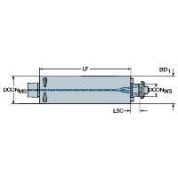 サンドビック ミリングアダプタ 【E】 C8-Q32D-080-220 1PC（直送品）