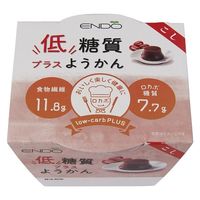 W低糖質プラスようかん こし 24個 遠藤製餡 和菓子 羊羹 ロカボ