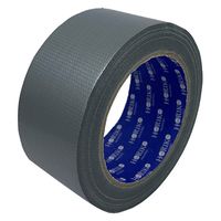 【ガムテープ】 布カラーテープ 幅48mm×長さ25m シルバー NT-007SI ホリコー 1セット（5巻入）