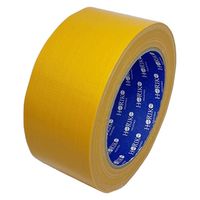 【ガムテープ】 布カラーテープ 幅48mm×長さ25m 黄 NT-007KL ホリコー 1箱（30巻入）
