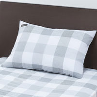 西川 itorie（イトリエ） 綿サッカーピローケース ブルー まくらカバー PJ93359689800 1枚