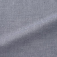 西川 itorie（イトリエ） オックス先染クイックシーツ（シングル）ブルー オーガニックコットン50％ 1枚