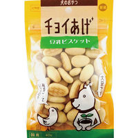 チョイあげ 豆乳ビスケット 40g 5袋 国産 わんわん ドッグフード 犬 おやつ