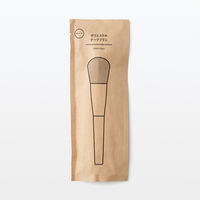 無印良品 ポリエステルチークブラシ 全長約164mm 良品計画