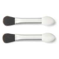 無印良品 ケース用アイカラーチップ ブラシ付 2個入 1セット（20個：2個入×10） 良品計画