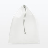 無印良品 TPU巾着 M 約25×34cm 良品計画