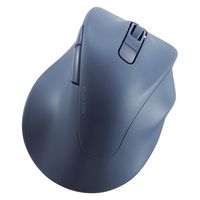 Bluetoothマウス 静音 ワイヤレス 無線 握りの極み 5ボタン L ブルー M-XGL30BBSKBU エレコム 1個