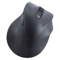 Bluetoothマウス 静音 ワイヤレス 無線 握りの極み 5ボタン L ブラック M-XGL30BBSKBK エレコム 1個（直送品）