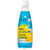 伊藤園 完熟 シークワーサー ソーダ 沖縄県産 410ml ニッポンエール 1箱（24本入）